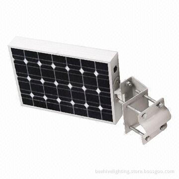 All-in-one integrated solar LED garden light, 8W power